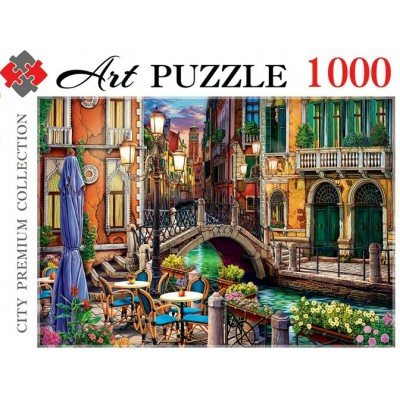 Рыжий кот Пазл 1000 Artpuzzle Венецианский вечер ФК1000-0470 Россия