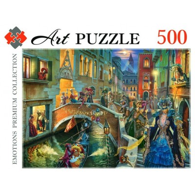Рыжий кот Пазл 500 Artpuzzle Венецианский карнавал Ф500-0438 Россия