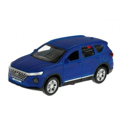 Технопарк Игрушка   Машина. Hyundai Santafe синий/12 см, металл, откр. двери, багаж, инерц SANTAFE2-12FIL-BU Китай