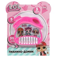 Умка Игрушка   Пианино - домик. ЛОЛ/35 песен, фраз, звуков 2109M018-R1 Китай