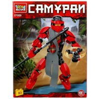 ГородМастеров Игрушка 93  Конструктор. Красный Самурай/93 дет 27009-ZH Китай