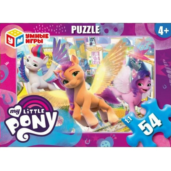 Умные игры Пазл 54  My Little Pony  Россия