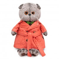 Budi Basa Игрушка Кот Басик в стеганом пальто/мягкая, 22 см Ks22-243 Россия Budi Basa Игрушка Кот Басик в стеганом пальто/мягкая, 22 см Ks22-243 Россия