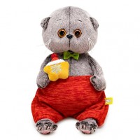 Budi Basa Игрушка Кот Басик Baby с Новогодней игрушкой/мягкая, 20 см ВВ-127 Россия Budi Basa Игрушка Кот Басик Baby с Новогодней игрушкой/мягкая, 20 см ВВ-127 Россия