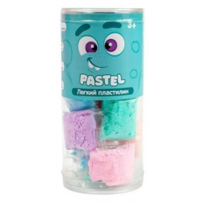 Пластилин легкий воздушный Набор Crazy Clay Pastel mini С207Y