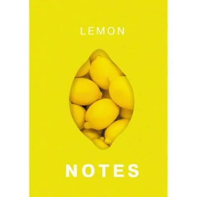 Книжка записная 160л А5 кл. тв. обл. Lemon fres мат. лам. выб. лак 60г/м2 КЗЛ51603694 Эксмо