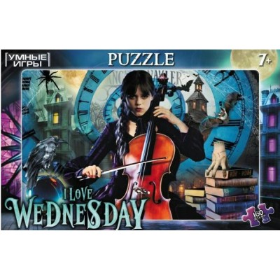 Умные игры Пазл 160  I love Wednesday  Россия