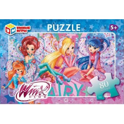 Умные игры Пазл 80  Winx  Россия