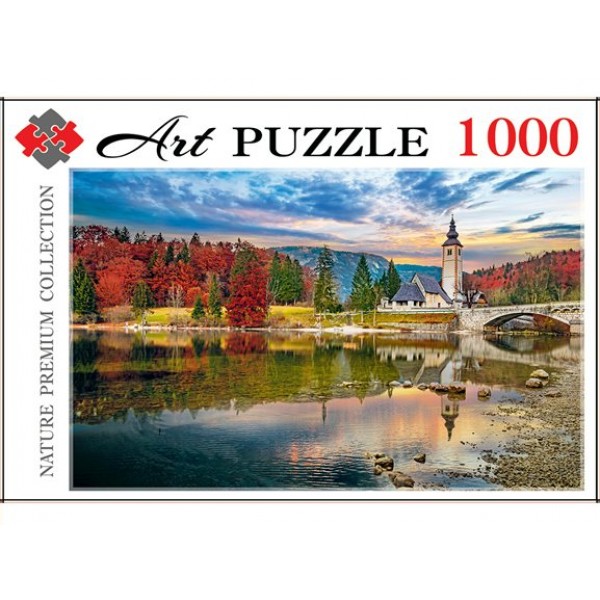 Рыжий кот Пазл 1000 Artpuzzle Словения. Бохиньское озеро ШТК1000-0472 Россия