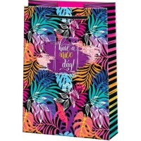 Мир открыток/Пакет бумажный ламинированный. Листья/180 х 227 х 100/10-30-382/