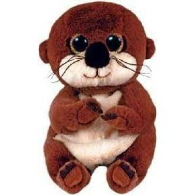 TY Игрушка  BeanieBellies Выдра коричневая Mitch/мягкая,15 см 40925 Китай