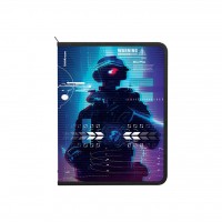 Папка на молнии А4+ 550мкм Cyber Game ассортимент 61193 ErichKrause 4/40