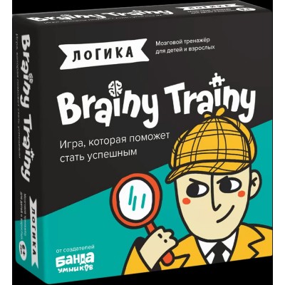 Brainy Trainy Игра  БандУмн Головоломка. Логика УМ266 Россия