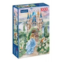 Хатбер Пазл 1000 Премиум По дороге в замок 1000П32_30305 Россия