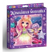Мозаика алмазная на картоне 20х20 Цветочная фея AM20X20-102682 МультиАрт