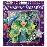 Мозаика алмазная на картоне 20х20 Цветочная фея AM20X20-102681 МультиАрт