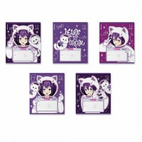 Тетрадь 12 листов А5+ 170х203 линия Space Anime выборочный УФ-лак 60539 ErichKrause 10/280
