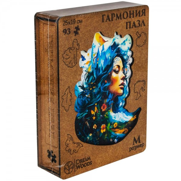 DreamWoods Пазл 93 ФигурнПазлы Гармония/дерев P-043 Россия