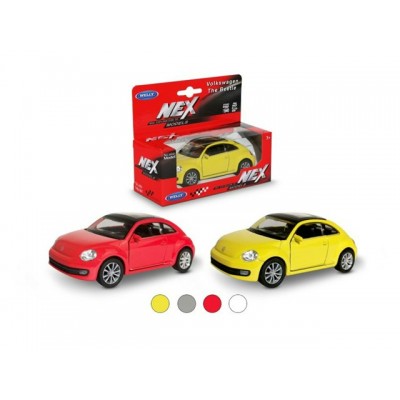 Welly Игрушка   Машина. Модель 1:38 Volkswagen Beetle 43650W Китай ассортимент