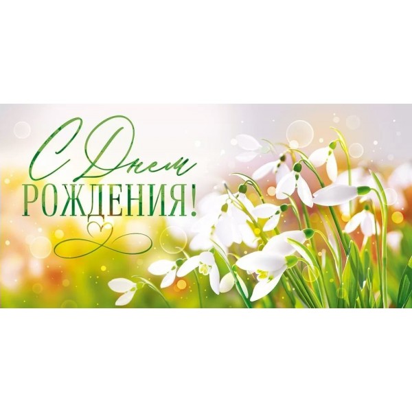 Открытая планета/Конверт для денег. С Днем рождения!/70.441/