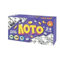 ДесятоеКорол Игра 235  Лото/с пластиковыми жетонами 05331 Россия