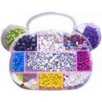 Изготовление бижутерии Набор Создай браслет Имя, пластиковая упаковка мишка NoName Изготовление бижутерии Набор Создай браслет Имя, пластиковая упаковка мишка NoName