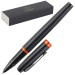Ручка подарочная роллер Т315 IM Vibrant Rings Flame Orange PVD M 0,5мм черная, корпус черный подарочная упаковка CW2172945 Parker  1846308