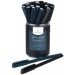 Ручка шариковая 0,5мм Slim Soft Dark Velvet синяя, масляная основа, круглый прорезиненный корпус, игольчатый стержень LXOPSS-DV1 Lorex 24/288/1728 220966