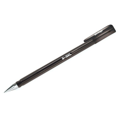 Ручка гелевая X-Gel черная 0,5мм CGp_50120 Berlingo 12/144 243033