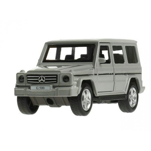 Технопарк Игрушка   Машина. Mercedes - Benz G/12 см, металл, откр. двери, багажник, темно - серый, инерц GCLASS-12-GY Китай