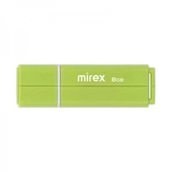 Флэш-карта 08GB Line green ecopack 13600-FMULGN08 Mirex