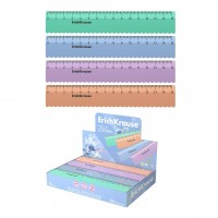 Линейка пластиковая 15см Pastel Bloom волнистый край, ассорти 61763 ErichKrause 44/1056 Линейка пластиковая 15см Pastel Bloom волнистый край, ассорти 61763 ErichKrause 44/1056