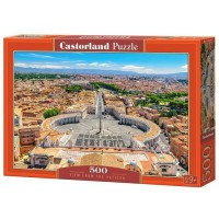 Castor Land Пазл 500  Вид на Ватикан B53964 Польша