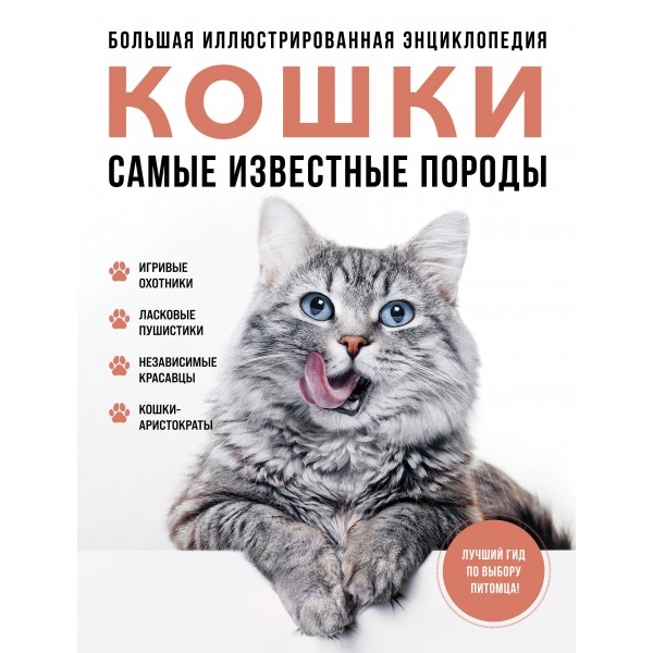 Большая иллюстрированная энциклопедия. Кошки самые известные породы. Ярощук А.И.