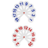 Касса веер цифр 1-20 ВК05 Стамм  121106