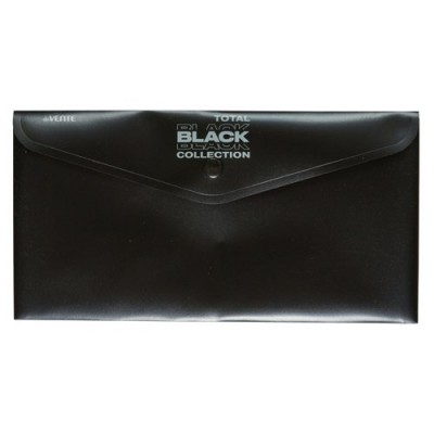 Папка конверт на кнопке 25х13см 180мкм Total Black travel-size DL непрозрачная, черная с дизайном 3071340 deVente 12/240 Папка конверт на кнопке 25х13см 180мкм Total Black travel-size DL непрозрачная, черная с дизайном 3071340 deVente 12/240