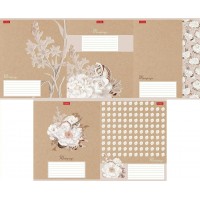 Тетрадь 18 листов А5 линия Нежность 65г/м2 18Т5В2 Хатбер 10/120 086075 Тетрадь 18 листов А5 линия Нежность 65г/м2 18Т5В2 Хатбер 10/120 086075