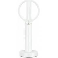Ножницы канцелярские 17см Nusign, белые с подставкой  Deli  ENS051-White