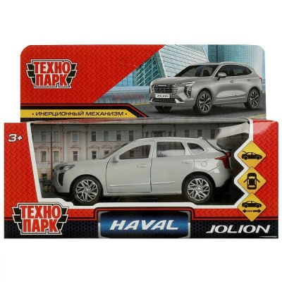 Технопарк Игрушка   Машина. Haval jolion/12 см, металл, откр.  двери, багажник, серебро JOLION-12-SR Китай