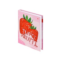 Блокнот 160 листов А6 клетка, твердая обложка Престиж Tutti Fruiti глянцевая ламинация, 55г/м2 3-160-002/42 Альт