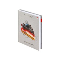 Блокнот 160 листов А6 клетка, твердая обложка Престиж Nice Days глянцевая ламинация, 55г/м2 3-160-002/44 Альт