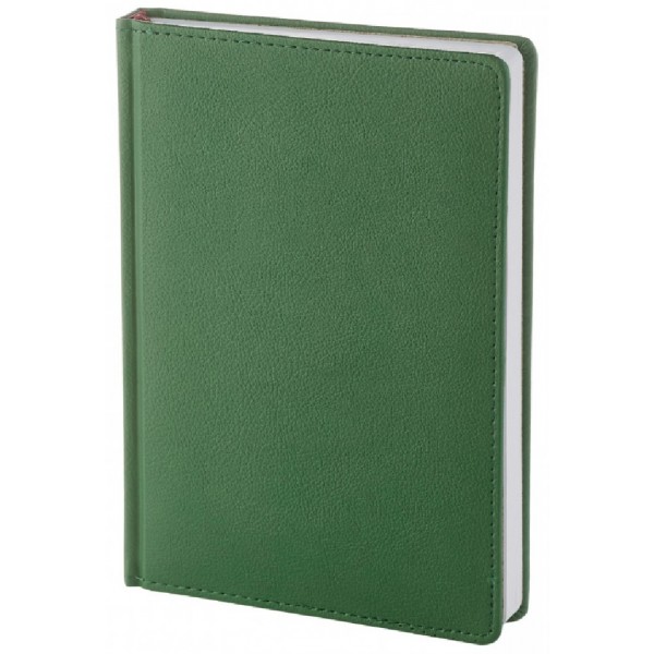 Ежедневник датированный 2026 А5 146х206 168 листов линия, твердая обложка, кожзам Velvet зеленый, 60г/м2 3-123/05-26 Bruno Visconti