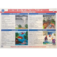 Действия при чрезвычайных ситуациях. Стихийные бедствия. ПЛ-16135. А2. Действия при чрезвычайных ситуациях. Стихийные бедствия. ПЛ-16135. А2.
