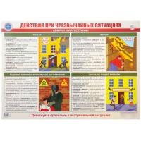 Действия при чрезвычайных ситуациях. Аварии и катастрофы. ПЛ-16358. А2. 
