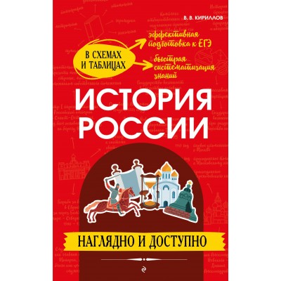 История России: наглядно и доступно. Справочник. Кириллов В.В. Эксмо