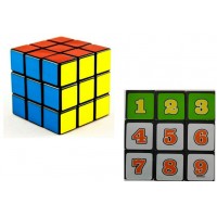 NoName Игрушка   Головоломка. Magic Cube. Кубик/3 х 3/5,5 см CS110 Китай