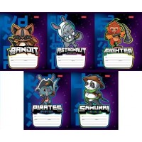 Тетрадь 12 листов А5 клетка Кибер-герои 65г/м2 12Т5В1 Хатбер 10/140 088957 Тетрадь 12 листов А5 клетка Кибер-герои 65г/м2 12Т5В1 Хатбер 10/140 088957