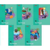 Тетрадь 48 листов А5 клетка Dog mafia 65г/м2 48Т5В1 Хатбер 5/100 083566