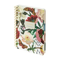 Книжка записная 120 листов А5 клетка, линия, в точку, гребень Art journal Пионы, бежевая бумага, с разделителями, 80г/м2 3-737/03 Bruno Visconti 8/48 Книжка записная 120 листов А5 клетка, линия, в точку, гребень Art journal Пионы, бежевая бумага, с разделителями, 80г/м2 3-737/03 Bruno Visconti 8/48