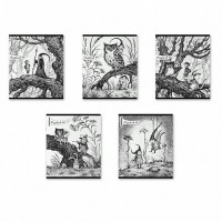Тетрадь 48 листов А5+ 170х203 клетка Монохромная история твин-лак MIX-PACK 60г/м2 60621 ErichKrause